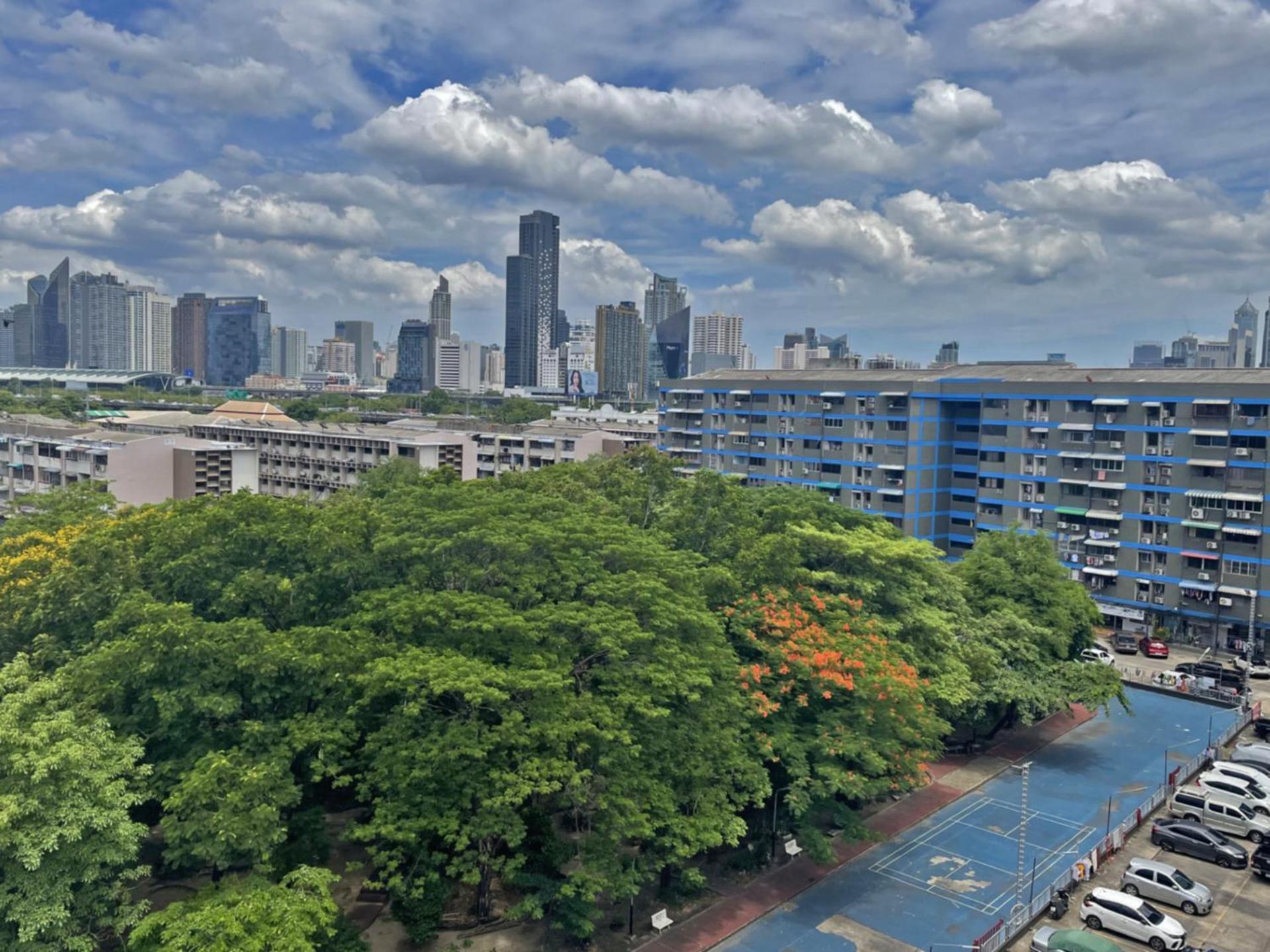Apartment A4 Dindaeng Bangkok Exterior foto