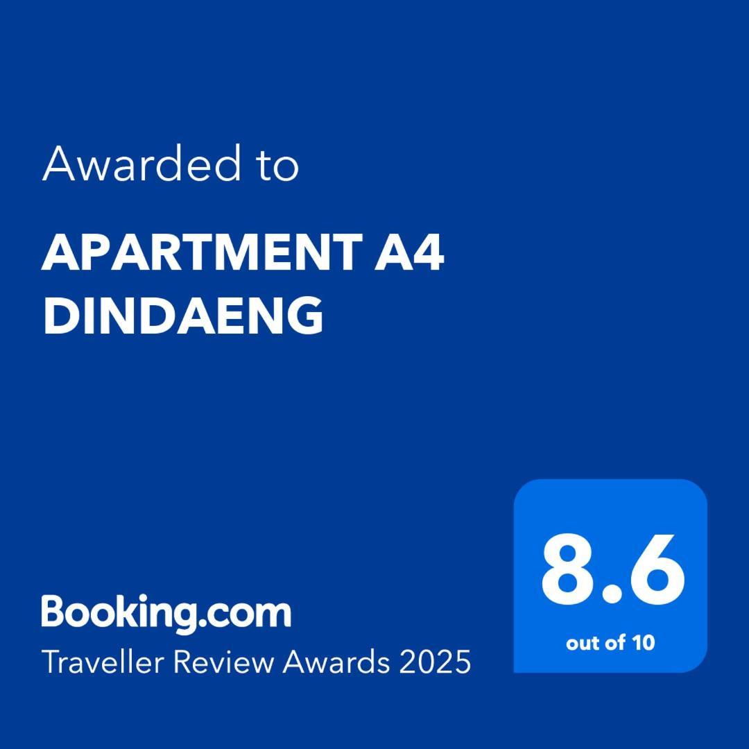 Apartment A4 Dindaeng Bangkok Exterior foto